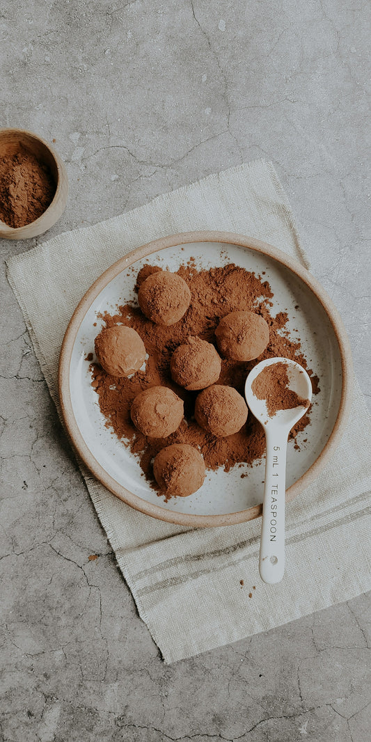 Recette  — Truffes chocolatées au Reishi